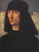 Giovanni Bellini Portrait of a Man (mk05) oil painting artist